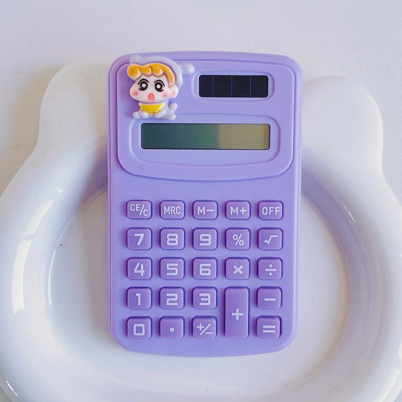 Calculator Cartoon Cute Mini Office Primary School Exam Multifunctional Portable Small Portable Computer - Image 1